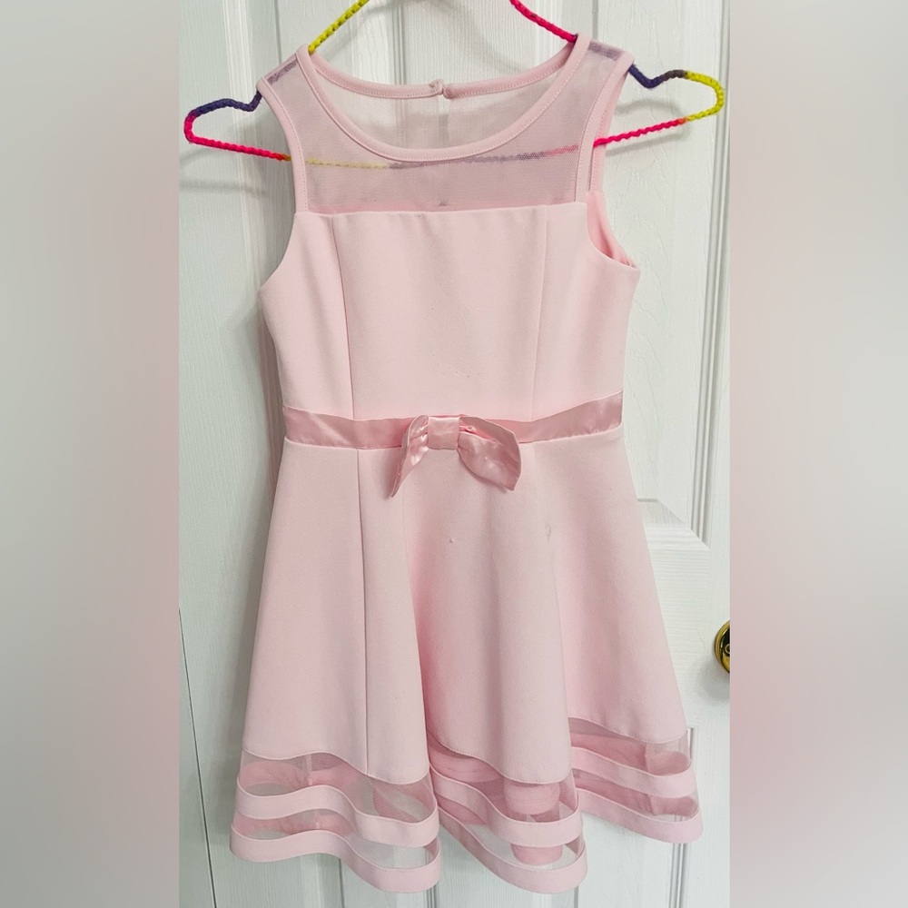 Calvin Klein Soft Pink Formal Kids Dress